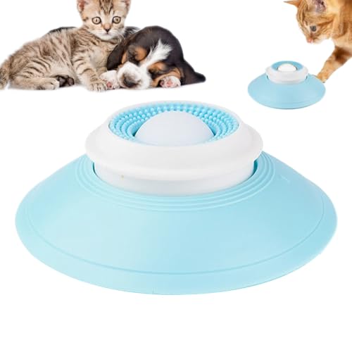 Hund Lick Toy, Lick Bowl für Hunde | Nassfutter Lick Pad mit Saugnapfbecher | Interaktiver Nicht-Schlupf-Schnupfchen-Haustier-Tierspielzeug für kleine mittelgroße tierische Welpen von Generisch