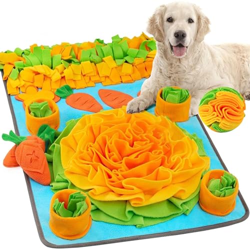 Hund Slow Feeder, Hund Futtermatte | Karottenhundspielzeug,Interaktiver -resistenter quietschiger Behandlungspender, langsame Feedermatte für Innenspiele Hund Slow Feeder, Hund Futtermatte | Karottenhundspielzeug,Interaktiver -resistenter quietschiger Behandlungspender, langsame Feedermatte für Innenspiele von Generisch