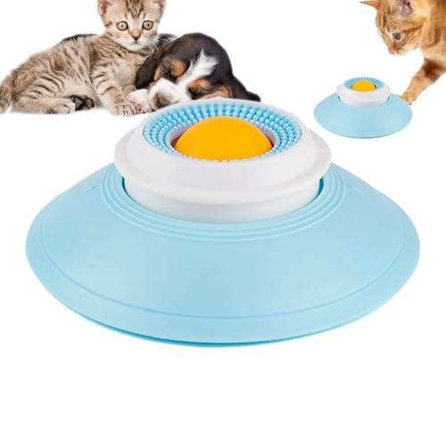 Hund Slow Feeder Lick Bowl, Hund Lick Toy | Nassfutter Lick Pad mit Saugnapfbecher - Interaktiver Nicht-Schlupf-Schnupfchen-Haustier-Tierspielzeug für kleine mittelgroße tierische Welpen von Generisch