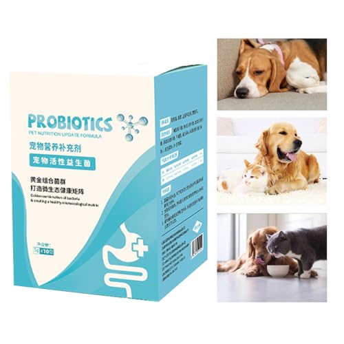 Hund Verdauungspulver - 5 Stück Ergänzungsmittel zur Linderung von Durchfall bei Haustieren | Natürliches Produkt Hund Verdauungspulver - 5 Stück Ergänzungsmittel zur Linderung von Durchfall bei Haustieren | Natürliches Produkt von Generisch