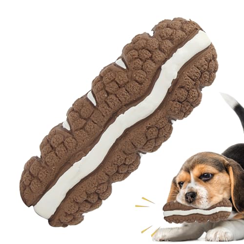 Hund Zahnreinigungs Spielzeug | Unzerstörbares Hundequietschspielzeug | Zahnpflege-Spiel Mit Geräuschen, Trainingszubehör Für Kleine, Mittelgroße Und Große Rassen, Indoor Und Outdoor Nutzung Hund Zahnreinigungs Spielzeug | Unzerstörbares Hundequietschspielzeug | Zahnpflege-Spiel Mit Geräuschen, Trainingszubehör Für Kleine, Mittelgroße Und Große Rassen, Indoor Und Outdoor Nutzung von Generisch
