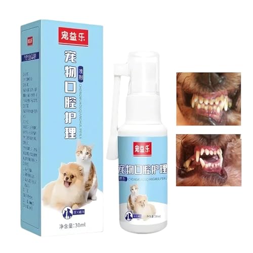 Hunde-Atemerfrischer, tragbares Mundhygiene-Spray, Mundhygiene-Spray, Mundgeruch, Haustierpflegespray, Zahnfleischgesundheit, Mundreinigungsflüssigkeit für Hunde, Haustier-Atemspray, Atem-Hundespray Hunde-Atemerfrischer, tragbares Mundhygiene-Spray, Mundhygiene-Spray, Mundgeruch, Haustierpflegespray, Zahnfleischgesundheit, Mundreinigungsflüssigkeit für Hunde, Haustier-Atemspray, Atem-Hundespray von Generisch