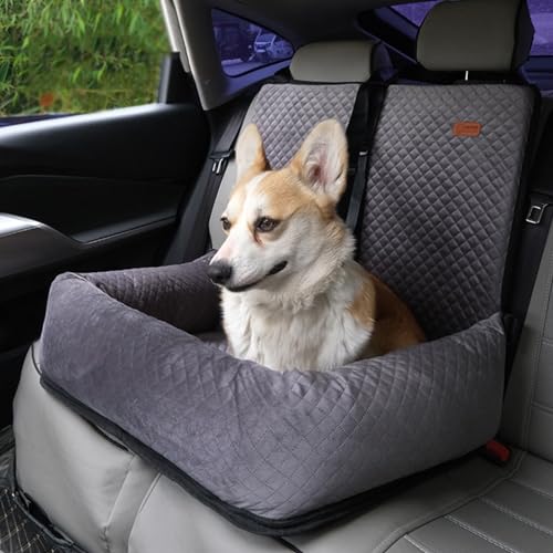 Hunde-Autositz – abnehmbarer und waschbarer Anti-Rutsch-Booster für große Haustiere, sorgt für Sicherheit auf dem Rücksitz während der Reise Hunde-Autositz – abnehmbarer und waschbarer Anti-Rutsch-Booster für große Haustiere, sorgt für Sicherheit auf dem Rücksitz während der Reise von Generisch