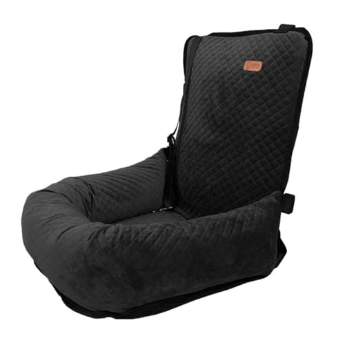 Hunde-Autositz für kleine bis große Hunde, abnehmbares und waschbares Booster-Haustierbett mit Sicherheitsleine für den Rücksitz, tragbares, weiches Reise-Design Hunde-Autositz für kleine bis große Hunde, abnehmbares und waschbares Booster-Haustierbett mit Sicherheitsleine für den Rücksitz, tragbares, weiches Reise-Design von Generisch