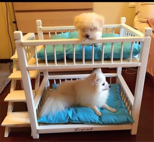 Hunde-Etagenbett für kleine, mittelgroße und große Hunde – abnehmbares, doppellagiges Haustierbett mit Treppe – bequemes und funktionales Design für Haustiere Hunde-Etagenbett für kleine, mittelgroße und große Hunde – abnehmbares, doppellagiges Haustierbett mit Treppe – bequemes und funktionales Design für Haustiere von Generisch