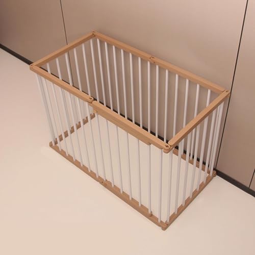 Hunde-Laufgitter und -gitter, verstellbare Innentür für Haustiere, ideal für Flure, Türen und Treppen, perfekt für Innenbereich, Hof und Camping von Generisch