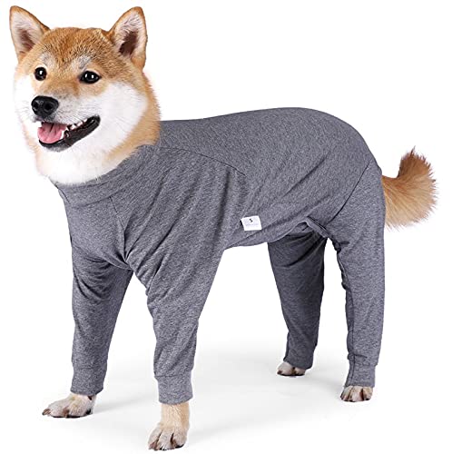 Hunde-Pyjama, leichter Fleece-Overall für kleine, mittelgroße und große Hunde von Generisch