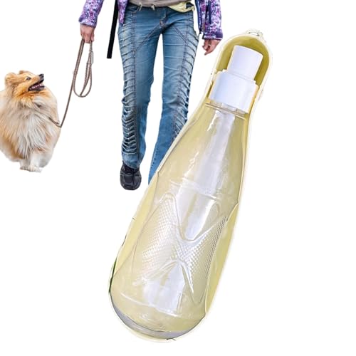 Hunde-Reisewasserflasche, Haustier-Wassertrinkflasche | 450 ml Wasserflaschenspender für Hunde | Trinkbecher für Haustiere im Freien zum Wandern, Camping, Spazierengehen Hunde-Reisewasserflasche, Haustier-Wassertrinkflasche | 450 ml Wasserflaschenspender für Hunde | Trinkbecher für Haustiere im Freien zum Wandern, Camping, Spazierengehen von Generisch