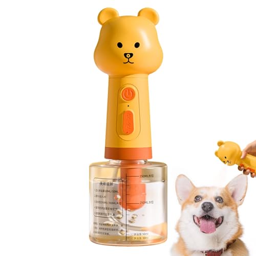 Hunde Shampoo Sprayer, Hundefutter,Elektrische Schaummaschine Shampoo -Spender - Wiederaufladbare Haustierversorgungen Dinosaurierreinigungswerkzeuge, Hunde- und Katzenbadezubehör Hunde Shampoo Sprayer, Hundefutter,Elektrische Schaummaschine Shampoo -Spender - Wiederaufladbare Haustierversorgungen Dinosaurierreinigungswerkzeuge, Hunde- und Katzenbadezubehör von Generisch
