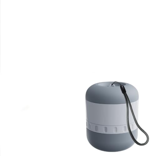 Hunde gehen tragbare Wasserspender Haustier Kessel zu Fuß Trinkbecher begleitende Versorgung size8*8 * 15cm (grau) von Generisch
