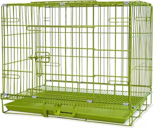 Hunde- und Katzenkäfige Indoor mit Tablett, verstärktes Design, gute Tragfähigkeit, geeignet für Kleintiere, 91 x 56 x 67 cm Hunde- und Katzenkäfige Indoor mit Tablett, verstärktes Design, gute Tragfähigkeit, geeignet für Kleintiere, 91 x 56 x 67 cm von Generisch