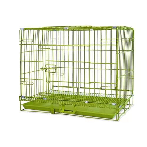 Hunde- und Katzenkäfige im Innenbereich mit Tablett, langlebiges faltbares Design, dicke Verstärkung für Kleintiere, ideal für Kätzchen und Hasen Hunde- und Katzenkäfige im Innenbereich mit Tablett, langlebiges faltbares Design, dicke Verstärkung für Kleintiere, ideal für Kätzchen und Hasen von Generisch