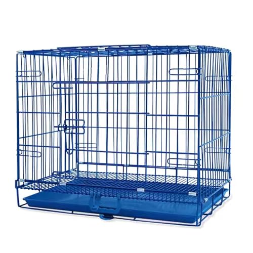 Hunde- und Katzenkäfige im Innenbereich mit Tablett, langlebiges faltbares Design, dicke Verstärkung für Kleintiere, ideal für Kätzchen und Hasen Hunde- und Katzenkäfige im Innenbereich mit Tablett, langlebiges faltbares Design, dicke Verstärkung für Kleintiere, ideal für Kätzchen und Hasen von Generisch