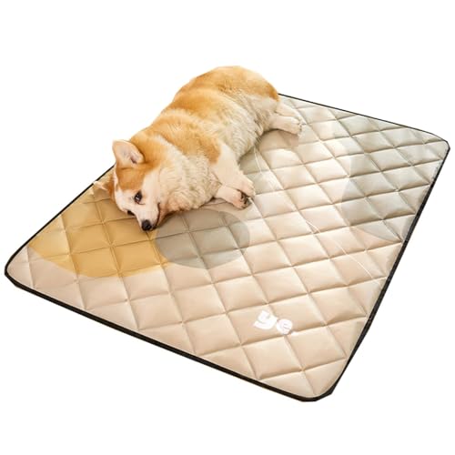 Hundeboden-Isomatte | wasserdichte Anti-Feuchtigkeits-Hunde-Urin-Pads – auslaufsicher, für vier Jahreszeiten, urinfest, große Hundebodenmatte, waschbar von Generisch