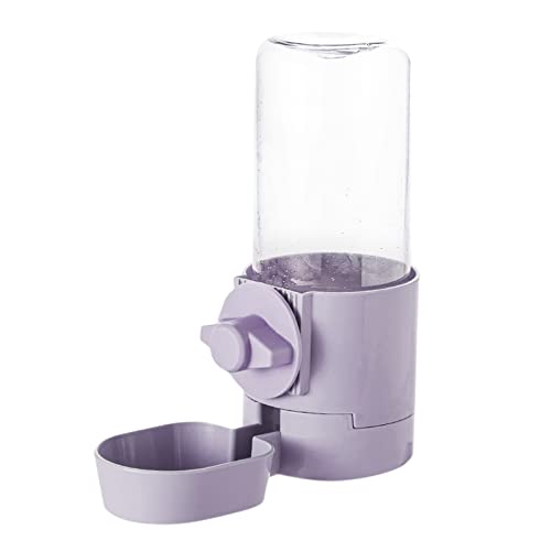 Hundefutter Feeder Käfig hängender Wasser Haustier für Welpen Katzen Kaninchen Fütterungsprodukte Automatischer Futterautomat Katze (Purple One Size) von Generisch