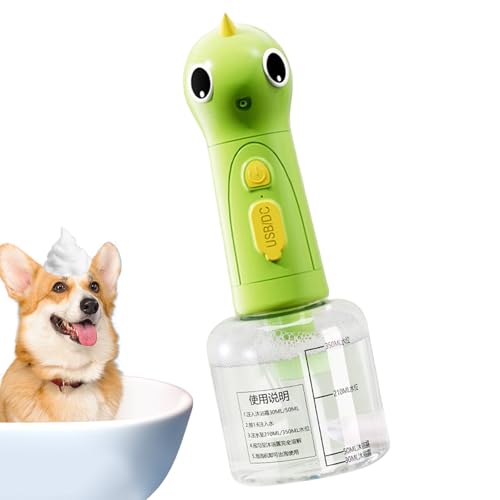 Hundefutter - Hundedusche Schaumschaumspender | Pet Electric Foaming Shampoo Dispenseur | Elektrisches Schäppchen -Shampoo -Dispenser für Dogg- und Katzenbadung, Pflege und Tierpflege von Generisch