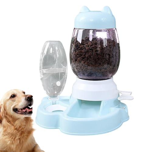 Hundefutterspender automatisch, automatischer Hundefuttermittel, Langsamer Wasserspender, Interaktives Spielzeug, Welpenpuzzlespielzeug Pushtyp, große Kapazität, Anreicherung von Haustierzubehör Hundefutterspender automatisch, automatischer Hundefuttermittel, Langsamer Wasserspender, Interaktives Spielzeug, Welpenpuzzlespielzeug Pushtyp, große Kapazität, Anreicherung von Haustierzubehör von Generisch