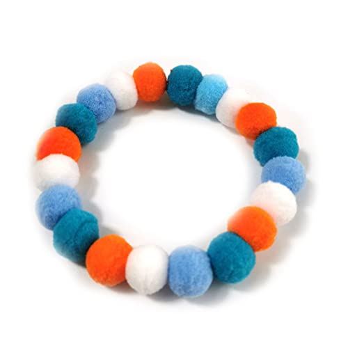 Hundehalsband, 50 Stück, Fliege, Regenbogen-Blume, Haarball, Halskette, Halsband, Haustier, Hund, Katze, Fliegen, Krawatten, Hundepflege-Zubehör, Haustierhalsband von Generisch