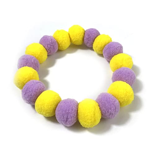 Hundehalsband, 50 Stück, Fliege, Regenbogen-Blume, Haarball, Halskette, Halsband, Haustier, Hund, Katze, Fliegen, Krawatten, Hundepflege-Zubehör, Haustierhalsband von Generisch