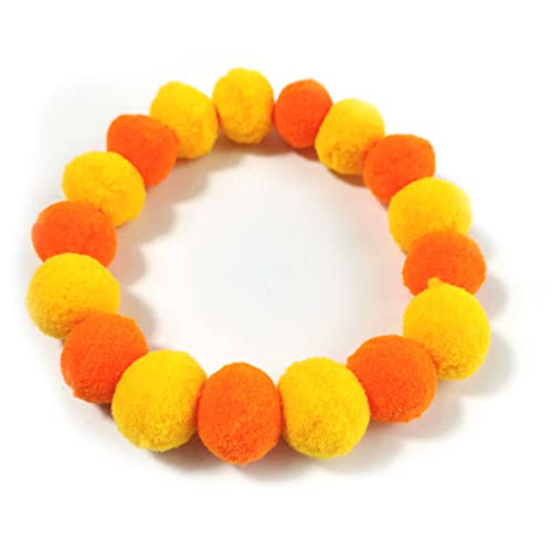 Hundehalsband, 50 Stück, Fliege, Regenbogen-Blume, Haarball, Halskette, Halsband, Haustier, Hund, Katze, Fliegen, Krawatten, Hundepflege-Zubehör, Haustierhalsband von Generisch