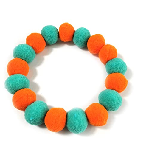 Hundehalsband, 50 Stück, Fliege, Regenbogen-Blume, Haarball, Halskette, Halsband, Haustier, Hund, Katze, Fliegen, Krawatten, Hundepflege-Zubehör, Haustierhalsband von Generisch