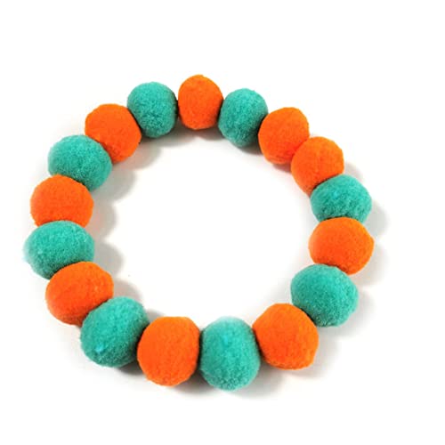 Hundehalsband, 50 Stück, Fliegen, Regenbogenblumen, Haarball, Halskette, Halsband, Haustier, Hund, Katze, Fliegen, Krawatte, Hundepflege-Zubehör von Generisch