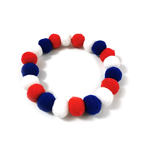 Hundehalsband, 50 Stück, Fliegen, Regenbogenblumen, Haarball, Halskette, Halsband, Haustier, Hund, Katze, Fliegen, Krawatte, Hundepflege-Zubehör von Generisch
