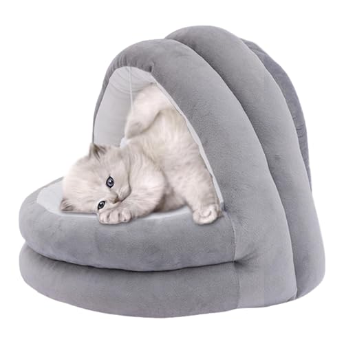 Hundehöhlenbett, gemütliches Schlafbett für Haustiere, tragbares Katzenbett, gepolstertes Haustierhaus, kleines Hundebett, gemütliches Höhlen-Design für ultimativen Komfort für Katzen und kleine Hunde Hundehöhlenbett, gemütliches Schlafbett für Haustiere, tragbares Katzenbett, gepolstertes Haustierhaus, kleines Hundebett, gemütliches Höhlen-Design für ultimativen Komfort für Katzen und kleine Hunde von Generisch