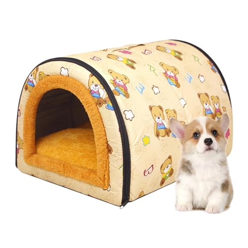Hundehütte, Katzenhöhlenbett - wasserdichte Hundehütte für Wärme,Hunde-Winterzubehör, weiches Bettwäsche-Haus für Camping, Wohnzimmer, Schlafzimmer, Balkon, Reisen Hundehütte, Katzenhöhlenbett - wasserdichte Hundehütte für Wärme,Hunde-Winterzubehör, weiches Bettwäsche-Haus für Camping, Wohnzimmer, Schlafzimmer, Balkon, Reisen von Generisch