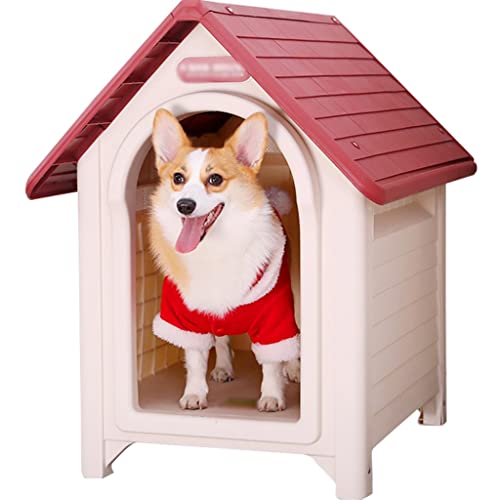 Hundehütten im Freien mit Dach, Hundevilla für Zuhause, atmungsaktiv, kühlende Hundehütte für Garten, Terrasse, einfach zu reinigen und zu installieren Hundehütten im Freien mit Dach, Hundevilla für Zuhause, atmungsaktiv, kühlende Hundehütte für Garten, Terrasse, einfach zu reinigen und zu installieren von Generisch