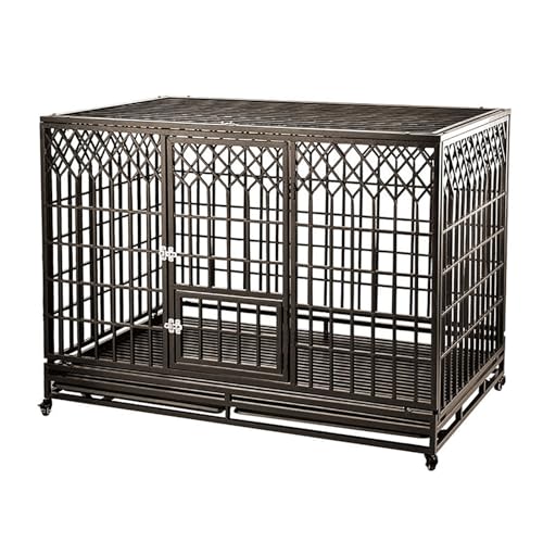 Hundekäfigmöbel Kaufeste Hundehütte Hundehütte Indoor Große Hundehütte Rustikal Heavy Duty Hundebox Möbel mit Mehrzweck Abnehmbarem Tablett für Kleine Mittlere Große Hunde Hundekäfigmöbel Kaufeste Hundehütte Hundehütte Indoor Große Hundehütte Rustikal Heavy Duty Hundebox Möbel mit Mehrzweck Abnehmbarem Tablett für Kleine Mittlere Große Hunde von Generisch