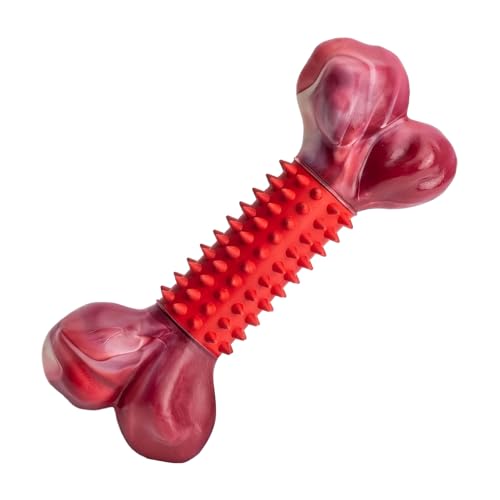 Hundeknochen Kauspielzeug | Kauknochen Spielstab,Hartes Kauspielzeug Für Welpen Drinnen Und Draußen Wohnzimmer Schlafzimmer Garten Park Studentenwohnheim von Generisch