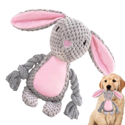 Hundekuscheltier-Kauspielzeug,Plüsch-Quietschspielzeug für Hunde - Simuliertes bissfestes Spielzeug mit quietschenden Geräuschen in Tierform - Chattering Chew Plush Interaktives Hundespielzeug, Quiets von Generisch
