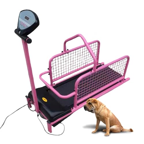 Hundelaufband - Laufband für Hunde - Indoor Hundetrainingsgerät für Bewegung und Gewichtsabnahme - Geeignet für große, mittlere und kleine Hunde von Generisch