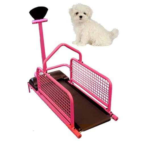 Hundelaufband für große, mittelgroße und kleine Hunde, Indoor- und Outdoor-Haustierlaufband, Maximale Tragkraft 80 kg von Generisch