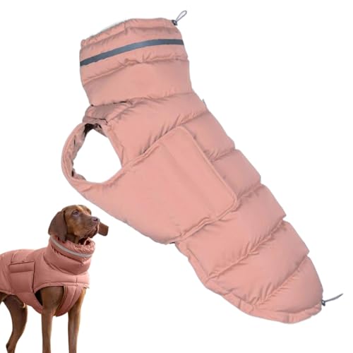 Hundemäntel für kaltes Wetter,Hundewintermantel - Hundejacken für große Hunde - Winddichte Hunde-Winterweste, warme Schneejacke, Haustierbekleidung, dick, für große Hunde, kalte - und Wintersaison Hundemäntel für kaltes Wetter,Hundewintermantel - Hundejacken für große Hunde - Winddichte Hunde-Winterweste, warme Schneejacke, Haustierbekleidung, dick, für große Hunde, kalte - und Wintersaison von Generisch
