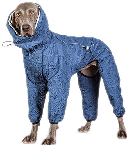 Hundemantel Winter Dicker Warmer Fleecepullover Verstellbare 4 Beine Pyjama für Kleine Mittlere Große Hunde Hundemantel Winter Dicker Warmer Fleecepullover Verstellbare 4 Beine Pyjama für Kleine Mittlere Große Hunde von Generisch