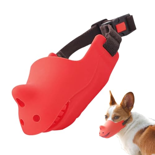 Hundemündung, um beißen zu müssen, Mündungen für Hunde,Atmungsfreie Abdeckung Silicon Masque Mundschutz - Verstellbare Mundabdeckung Haustiervorräte, weicher Masque für kleine, mittlere, große Rasse Hundemündung, um beißen zu müssen, Mündungen für Hunde,Atmungsfreie Abdeckung Silicon Masque Mundschutz - Verstellbare Mundabdeckung Haustiervorräte, weicher Masque für kleine, mittlere, große Rasse von Generisch