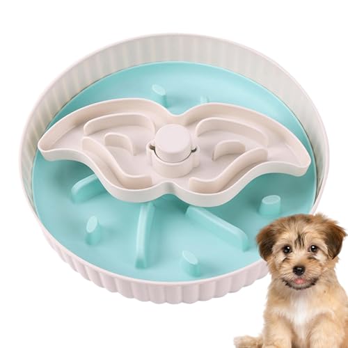 Hundenapf für langsames Fressen, Anti-Erstickungs-Hundenapf,Interaktiver Slow-Feeder-Napf - Herausnehmbare Anti-Choke-Puzzle-Leckmatte für Hundefutter für Trocken-, Nass- und Rohfutter, Stressabbau Hundenapf für langsames Fressen, Anti-Erstickungs-Hundenapf,Interaktiver Slow-Feeder-Napf - Herausnehmbare Anti-Choke-Puzzle-Leckmatte für Hundefutter für Trocken-, Nass- und Rohfutter, Stressabbau von Generisch