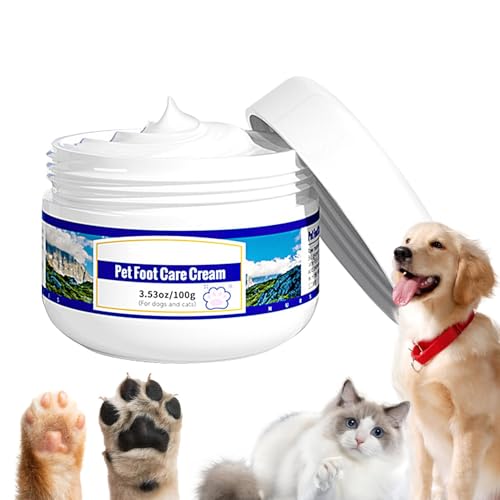 Hundepfotenbalsam,Pfotenbalsam | 100g sanfte Hundepfotenlotionen | Welpenpfotencreme, pflegendes Wachs für rissige Hundepfoten, Hundepfotenbalsam für trockene Nasen und Pfoten Hundepfotenbalsam,Pfotenbalsam | 100g sanfte Hundepfotenlotionen | Welpenpfotencreme, pflegendes Wachs für rissige Hundepfoten, Hundepfotenbalsam für trockene Nasen und Pfoten von Generisch