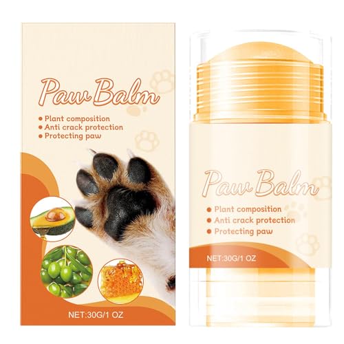 Hundepfotenbalsam – 30 G Hundefußbalsam | Natürlicher Revitalisierender Pfotenbalsam Für Hunde | Heilbalsam Für Hundepfoten | Hitzeschutz Pfotenschutzbalsam | Wachsbalsam Zum Entfernen Von Rissen Bei Hundepfotenbalsam – 30 G Hundefußbalsam | Natürlicher Revitalisierender Pfotenbalsam Für Hunde | Heilbalsam Für Hundepfoten | Hitzeschutz Pfotenschutzbalsam | Wachsbalsam Zum Entfernen Von Rissen Bei von Generisch