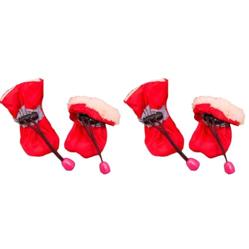 Hundeschuhe Pfotenschutz, weiche Unterseite, Regenschuhe für Haustiere, Hunde, weiche Sohle, Regenstiefel, Stiefel von Generisch