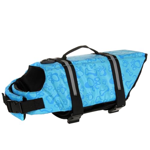 Hundeschwimmweste, verstellbare Auftriebsweste, Wassersicherheitsausrüstung für Haustiere mit reflektierenden Streifen und schnell trocknendem Netzgewebe für Schwimmen, Bootfahren und Wassersicherheit Hundeschwimmweste, verstellbare Auftriebsweste, Wassersicherheitsausrüstung für Haustiere mit reflektierenden Streifen und schnell trocknendem Netzgewebe für Schwimmen, Bootfahren und Wassersicherheit von Generisch