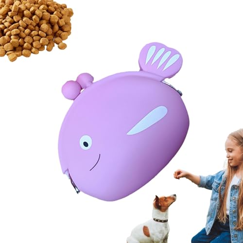 Hundesnack-Tasche, Silikon-Hundetraining-Snack-Tasche, wasserdichte Silikon-Hundetraining-Hüfttaschen für Camping, Reisen, Wandern, Outdoor von Generisch