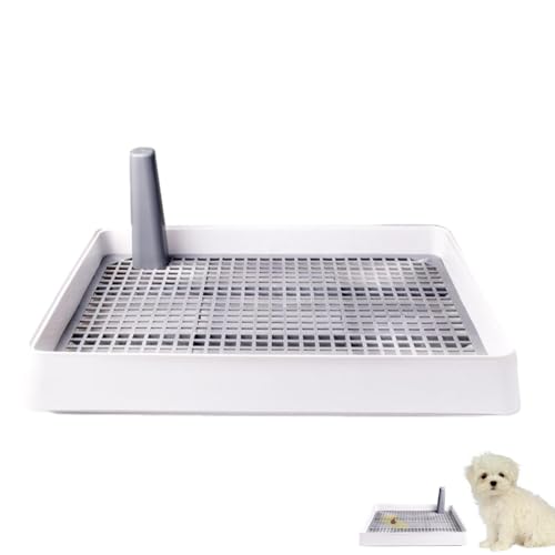 Hundetoilette für Haustiere, hoher Zaun, Hundetrainingstoilette für den Innenbereich, mit Pfosten, Hundetöpfchentraining, Urinierpad-Halter, Reinigung von Hundetoilette, tragbare und praktische Hundetoilette für Haustiere, hoher Zaun, Hundetrainingstoilette für den Innenbereich, mit Pfosten, Hundetöpfchentraining, Urinierpad-Halter, Reinigung von Hundetoilette, tragbare und praktische von Generisch