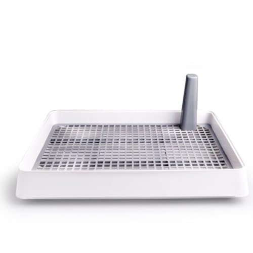 Hundetoilette für kleine und mittelgroße Hunde. Leicht zu reinigen. Normale Hundetoilette mit Netz. Hundetoilette. Haustiertoilette. Leicht zu reinigen. Antibakterielle Toilette. 38,3 x 30,9 cm (weiß) Hundetoilette für kleine und mittelgroße Hunde. Leicht zu reinigen. Normale Hundetoilette mit Netz. Hundetoilette. Haustiertoilette. Leicht zu reinigen. Antibakterielle Toilette. 38,3 x 30,9 cm (weiß) von Generisch