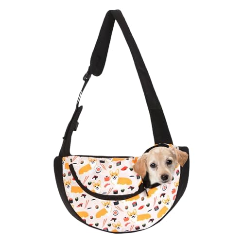 Hundeträgertasche, Hundetasche - Tragbarer Verstellbarer atmungsaktiver Haustierträger,Belüftungsrucksack, Welpe transportiert Schlinge zum Außengebrauch, Reisen Hundeträgertasche, Hundetasche - Tragbarer Verstellbarer atmungsaktiver Haustierträger,Belüftungsrucksack, Welpe transportiert Schlinge zum Außengebrauch, Reisen von Generisch