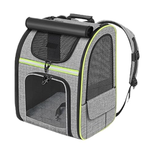 Hundetrage Rucksack - Katzentasche Transportbox - Atmungsaktive Klappbare Haustiertasche Für Camping Wandern Motorrad Reisen Hundetrage Rucksack - Katzentasche Transportbox - Atmungsaktive Klappbare Haustiertasche Für Camping Wandern Motorrad Reisen von Generisch