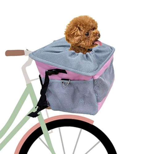 Hundetragerucksack, abnehmbare Haustiertragetasche für Radfahren, Wandern und Camping, kleiner Hund und Katze Reisesitz für Roller und Fahrrad von Generisch