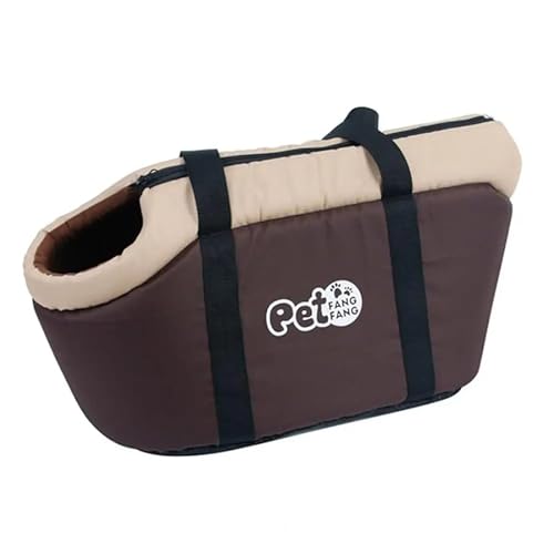 Hundetragetasche, Katze, Haustier-Tragetasche, Reisetasche, Innenpolster, Tragetasche, Handtasche, Schultertasche, Haustiertasche für Chihuahua (L 43 x 30 x 28 cm) von Generisch